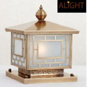 đèn trụ cổng đồng AL-081