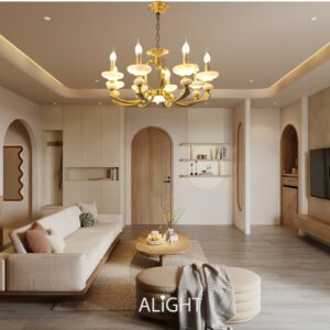 Đèn chùm đồng AL8093-8