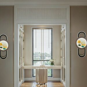 Đèn tranh led gắn tường hiện đại ALLB01